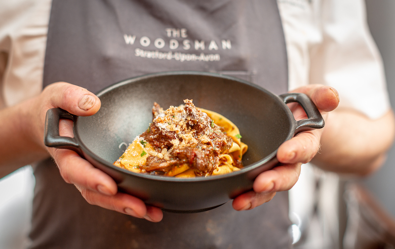 Hare ragù with pappardelle and aged parmesan