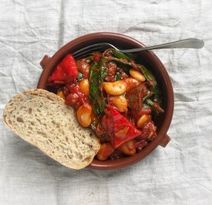 Spanish partridge & chorizo stew